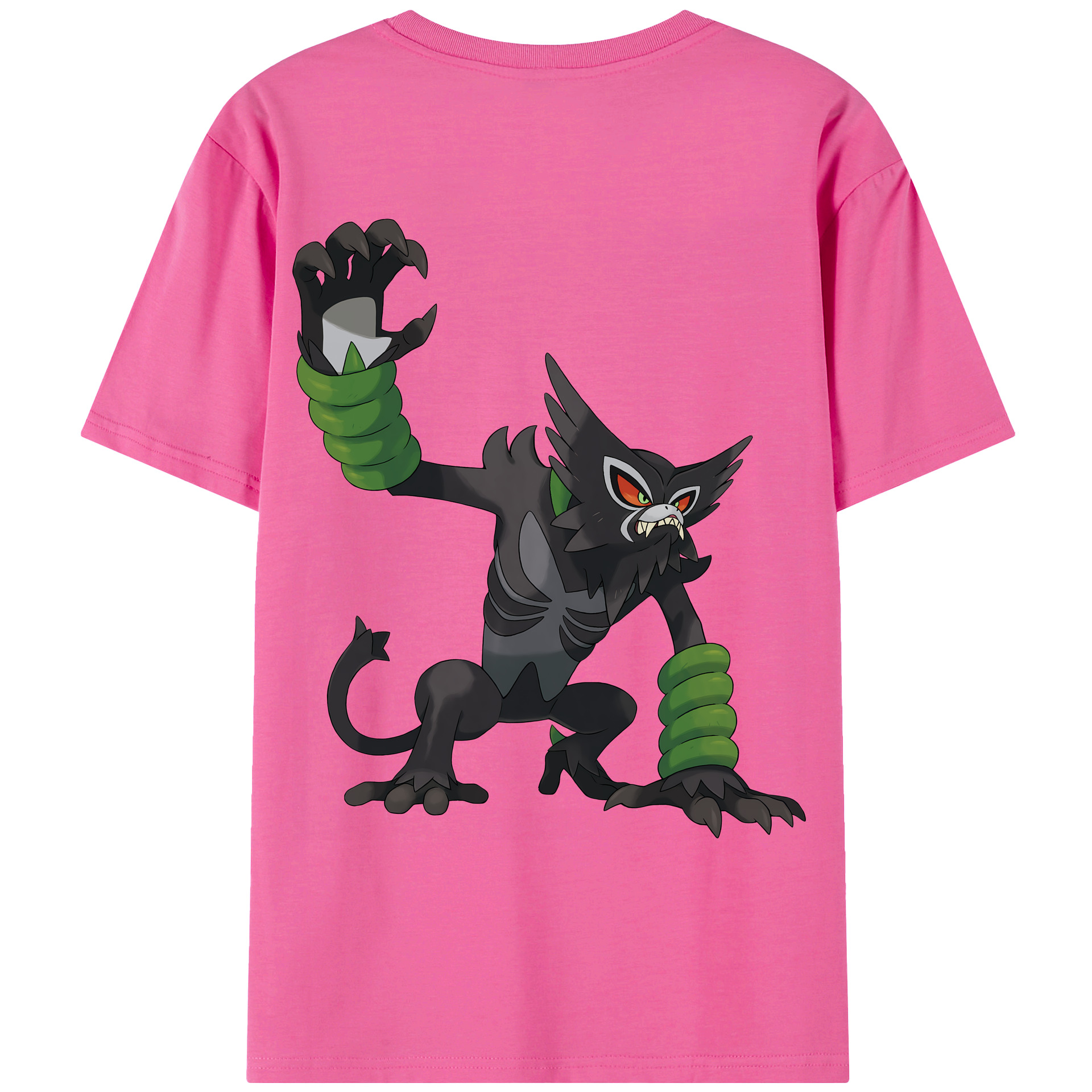 （画像用） ポケットモンスター Pokémon レディース半袖Tシャツ(バックプリント)